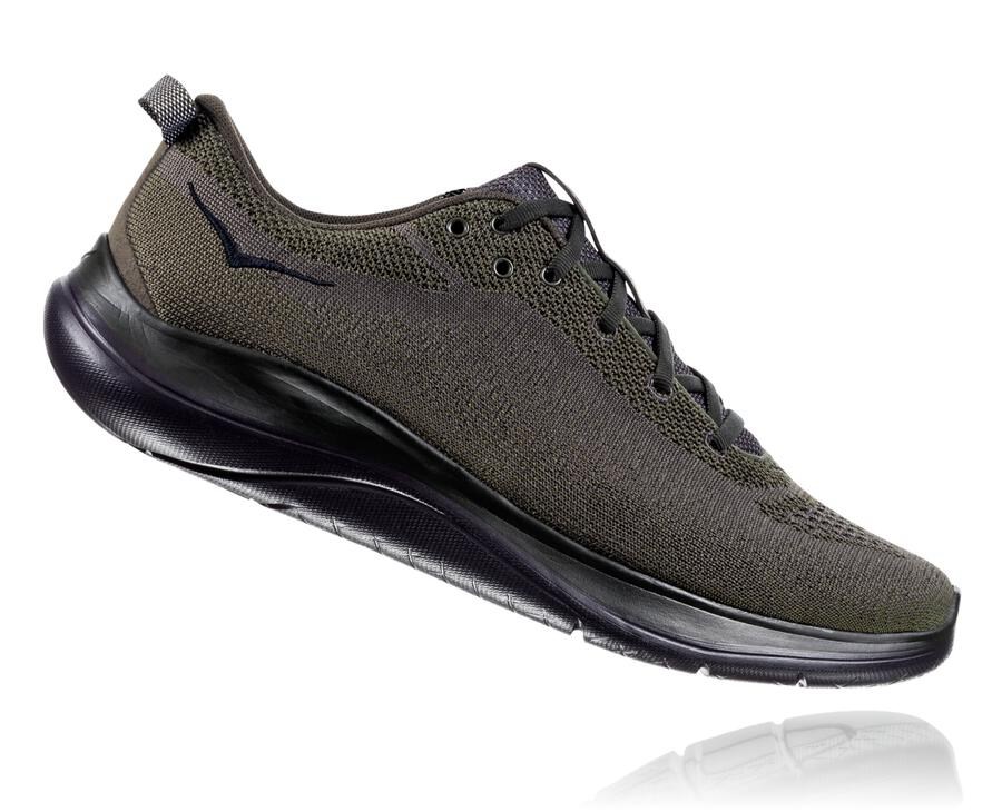 Zapatillas Running Hoka One One Hombre - Hupana Flow - Marrones - LJK213865